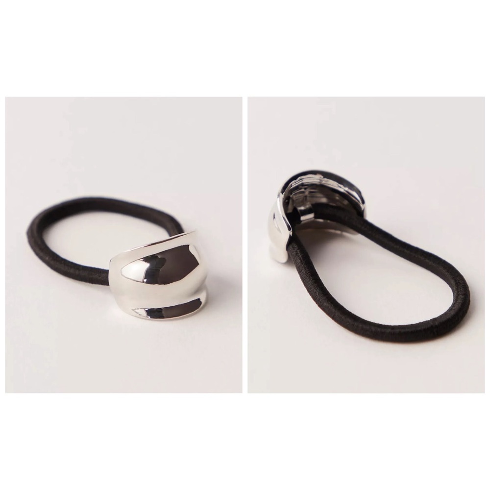 Free People Mini Molly Pony Silver OS